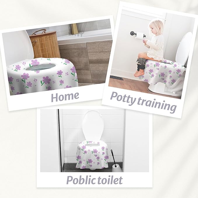 Blissful Diary 20 Pcs Toilet Seat Covers Disposable - Image 7