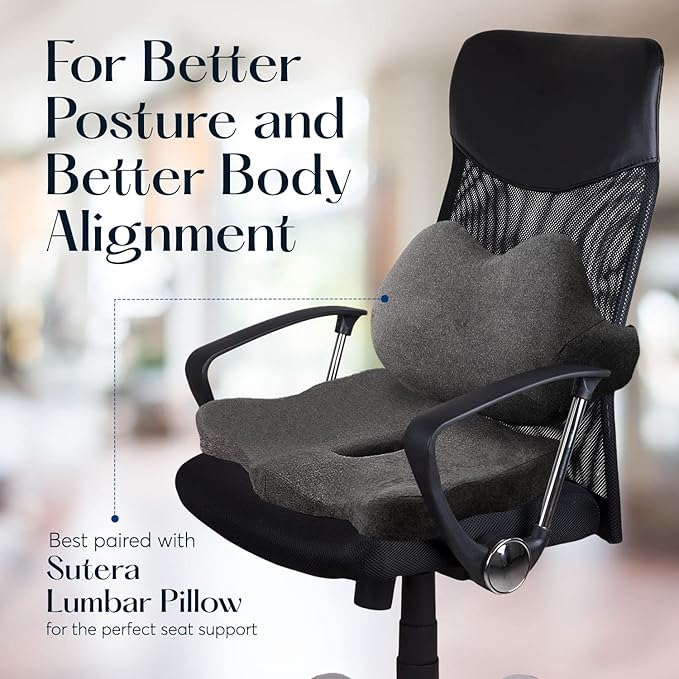 SUTERA Proper Posture Seat Cushion - Image 5