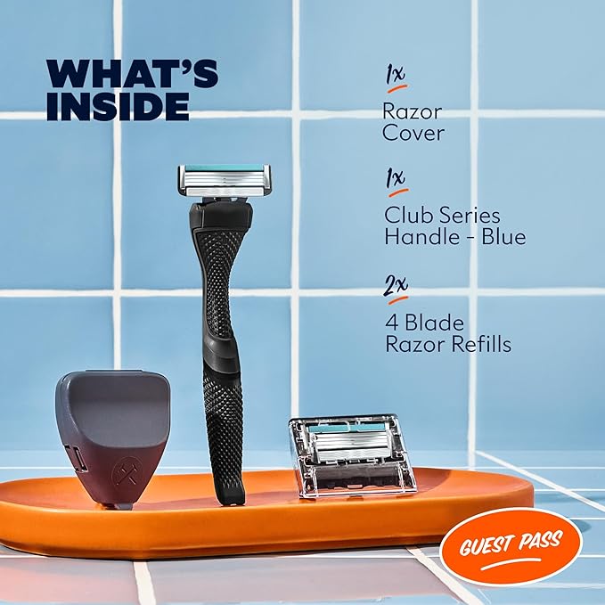 Dollar Shave Club | The Guest Pass Shave Set | 2 Swift Rinse Refill Cartridges - Image 2