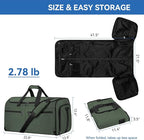Bukere Garment Bags for Travel, Large Convertible Garment Duffel Bag for Men - Image 2