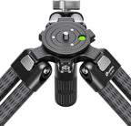 Leofoto LVC-253C+BV-20 Video Tripod, Twin Leg, Integrated Bowl, Leveling Base - Image 6