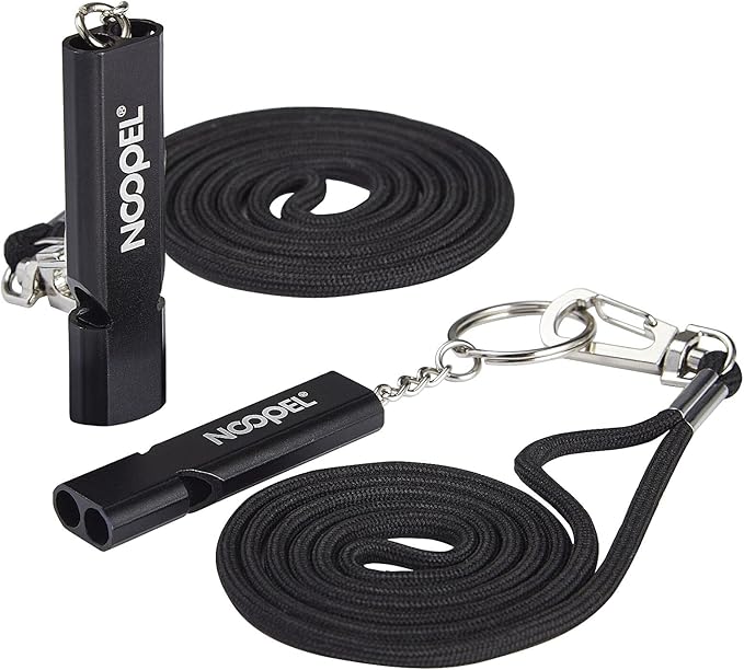 Noopel Emergency Whistles Lifeguard Safety Whistle by FocusonYourSafety