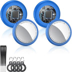 2025 New Air Tracker Tag-4 Pack, Replaceable Battery, Key Finder and Item by Tukio