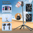 71" Selfie Stick Phone Tripod - Image 5