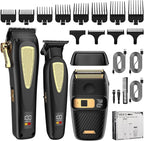 Professional Hair Clippers for Man,Hair Clippers Electric Shavers Razor T-Blade Hair Trimmer, 3 in 1 Cordless Barber Trimmer Bald Shavers LED Display Gifts