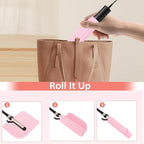 Quccefods Heat Resistant Mat Large Silicone Hot Hair Tools Holder for Curling Irons Flat Iron Hair Straightener Mat Portable Vanity Pad Accessories/Organizer