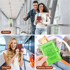Herain Passport Holder for Travel Cruise Essentials, RFID Passports Book Card - Image 6