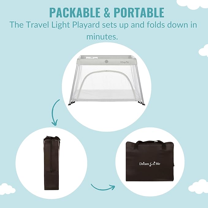 Dream On Me Travel Light Playard - Image 6