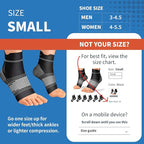 Plantar Fasciitis Sock for Men and Women, Compression Foot Sleeves - Image 3