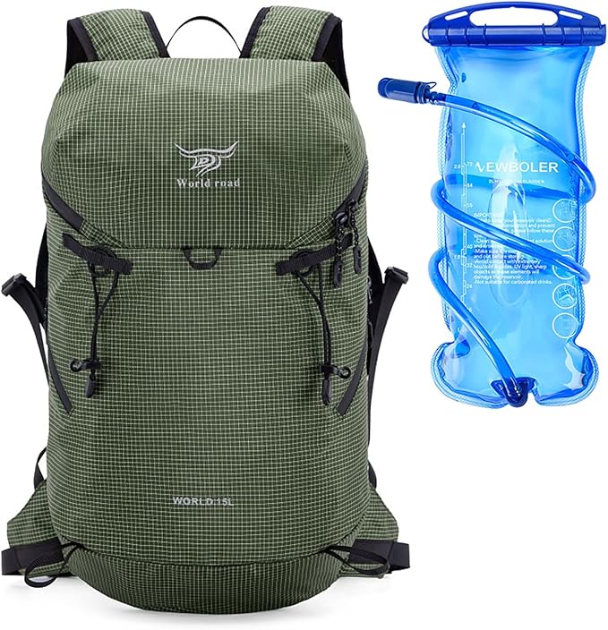 15L Hydration Backpack with 2L Water Bladder Water Backpack by Unknown