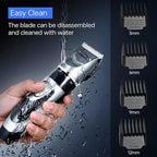 Men's Hair Clippers & Beard Trimmer Grooming Kit，All-in-one Professional Hair Cutting kit,Cordless Rechargeable Hair Clipper for Men with LED Display for Men's Barbers Hair Trimmer and Body Care