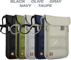 Lewis N. Clark RFID Blocking Stash Neck Wallet, Travel Pouch + Passport Holder - Image 2