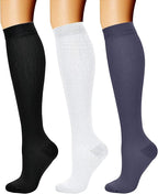 CHARMKING Compression Socks for Women & Men Circulation 15-20 mmHg is Best by CHARMKING