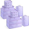 Reginary 6 Set Travel Packing Cubes Luggage Organizer Set Lightweight Suitcase by Reginary