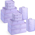 Reginary 6 Set Travel Packing Cubes Luggage Organizer Set Lightweight Suitcase by Reginary