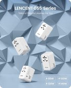 LENCENT 120W International Travel Adapter, Universal Travel Adapter - Image 5