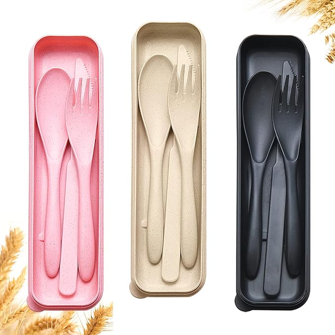 Reusable Travel Utensils Set by YDYTOP