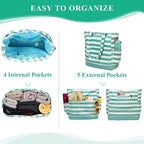 VASCHY Beach Bag for Women, Large Waterproof Sandproof Fold-able Packable Pool - Image 5