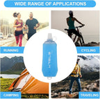 200ml/350ml/500ml Collapsible Soft Flask, BPA Free Folding Soft Water Bottle - Image 6