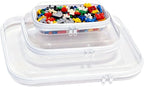 3PCS Zippered Transparent Cases by Unknown