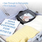 PACKISM TSA Approved Toiletry Bag, 3 Pack Clear Makeup Bags - Image 5