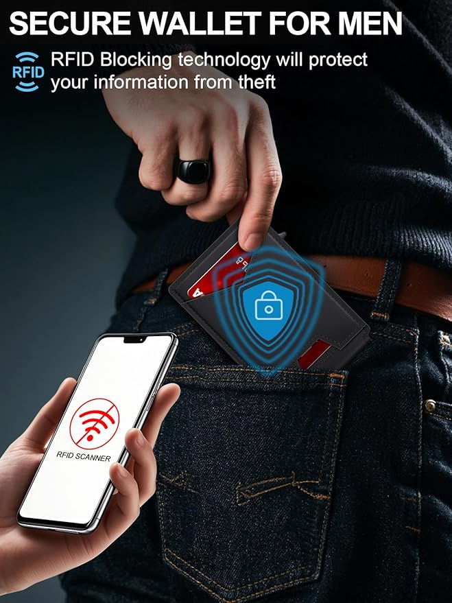 Wallet for Men RFID Wallet - Image 5