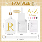 Personalized Initial Luggage Tags - Image 2