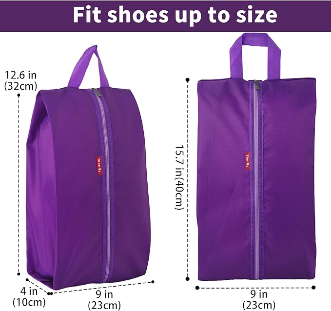 6pcs Portable Shoe Organizer, Travel Pouches - Image 3
