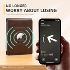 RUNBOX AirTag-Wallet-Mens-Slim-RFID Blocking Wallets Leather - Image 3