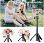 ULANZI MT-08 Extension Pole Tripod, Mini Selfie Stick Tripod Stand Handle Grip - Image 9