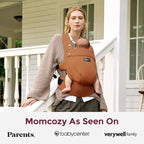 Momcozy Baby Carrier with Natural Cotton Linen, Built to Last, Ergonomic Design - Image 6