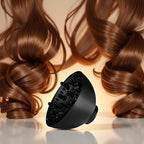 Black Adaptable for Blow Dryers Diffuser Hair Universal for Curly Hair Hair Care Hair Dryer Diffusers Hair Dryers and Styling Tools and Appliances Accessories