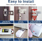 KERUI Upgraded Door Stop Alarm - Image 7