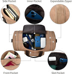 Dimayar Expandable Duffle Bag for Men, 50L Large-Capacity Weekender, - Image 3