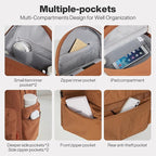 mixi Outdoor Lightweight Backpack Casual Carry On Laptop Backpack Travel Bookbag - Image 9