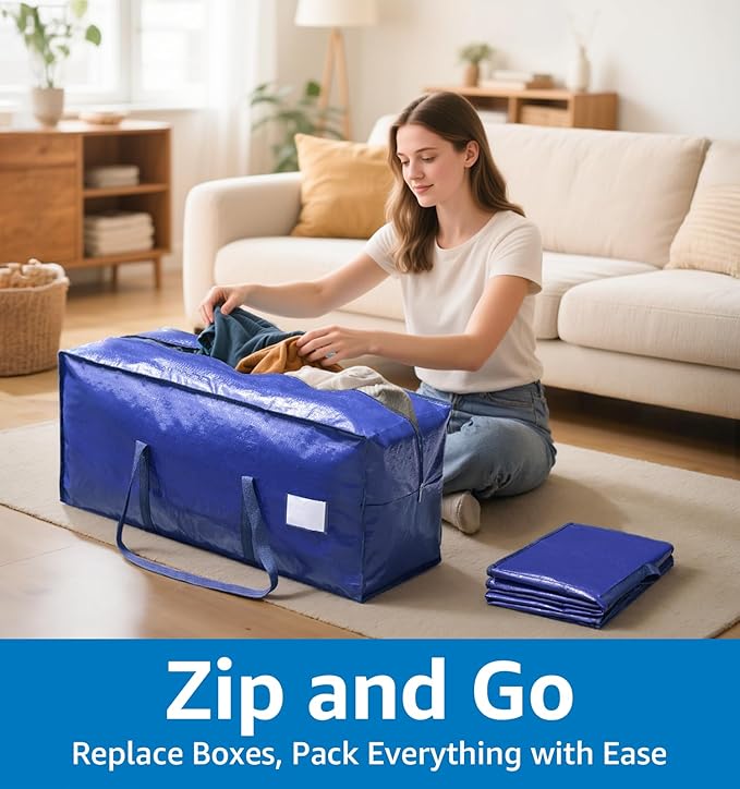6 Pack Heavy Duty Moving Bags - Image 3