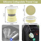 IYYI Collapsible Travel Cup, 10.5oz Foldable Cup - Image 5