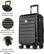 KYME Carry On Luggage 22x14x9 Airline Approved Expandable - Image 5