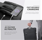 Verage Under Seat Luggage with Wheels, Softside Small Suitcase Spinner Carry On - Image 6