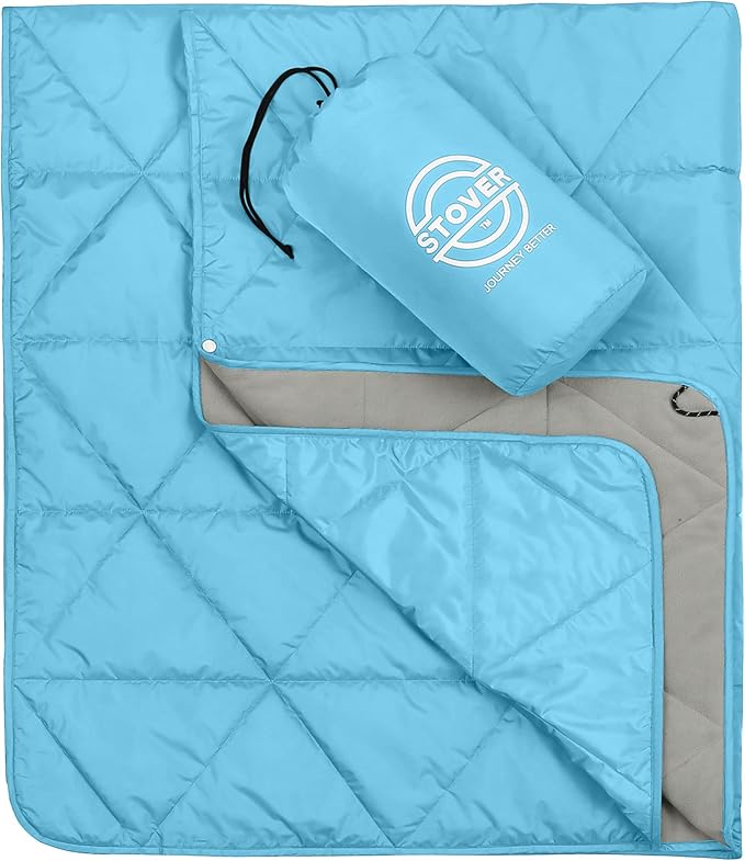 STOVER Outdoor Waterproof Fleece Travel Blanket by STOVER
