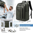 BANGE 28L Lightweight Hiking Backpack, 15.6 Inch Laptop Rucksack - Image 5