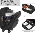 MATEIN Roller Backpack, 18 inch Large Travel Laptop Bag - Image 3