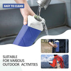 24oz Collapsible Water Bottles, Foodgrade BPA Free Reusable Foldable Water - Image 5