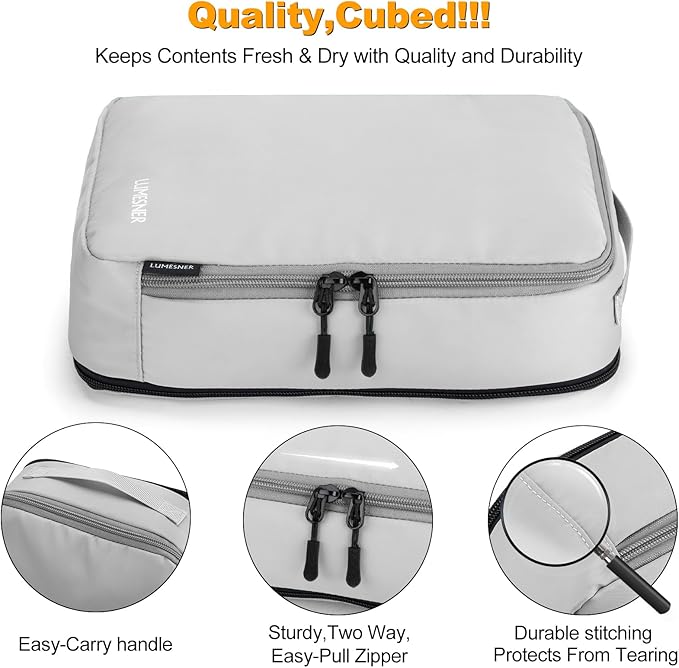 8 Set Compression Packing Cubes - Image 5