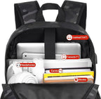 17 Inch School Backpack, Classic Bookbag Men and Teen Boy Schoolbag - Image 4