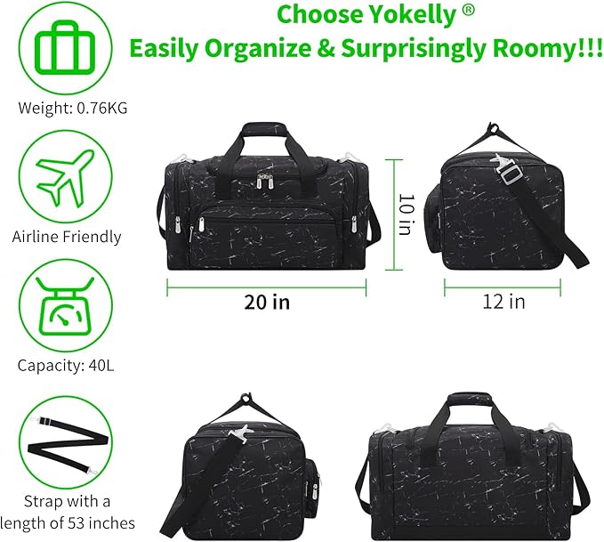 20 inch Sports Duffel Bag - Image 5
