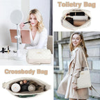 Weekender Bag for Women, Travel Duffel Bag Carry On Overnight Bag - Image 6