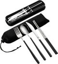 VANRA 4-Piece Portable Travel Utensils Set by VANRA