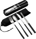 VANRA 4-Piece Portable Travel Utensils Set by VANRA