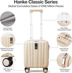 Hanke 14 Inch Underseat Carry On Luggage - Image 4